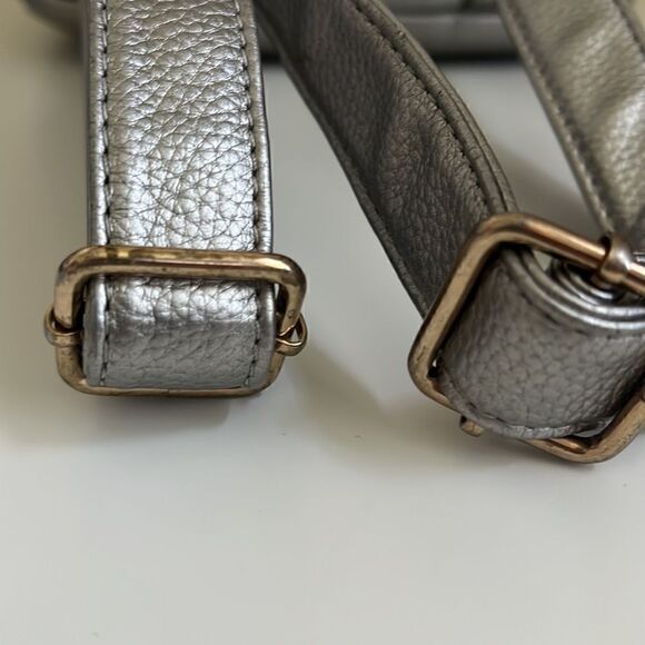 Olivia Miller Furface Silver Retro Inspired Mini Backpack - Picture 5 of 14